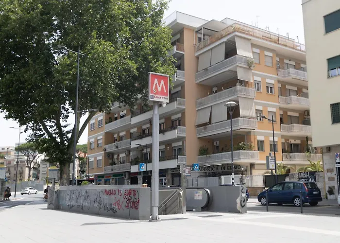 Via Conca D'oro Adiacente Fermata Della Metro B Rom